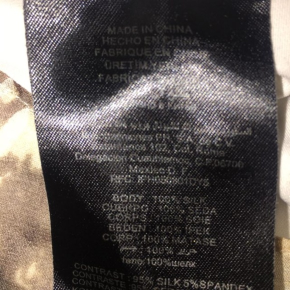 3/$30 Bebe Silk Snake Print 1 Shoulder Mini dress - Picture 7 of 8